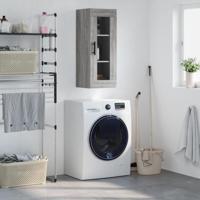 Hangkast 34,5x34x90 cm grijs sonoma eikenkleurig - thumbnail