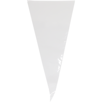 Puntzak | 370x180mm | pP | blanco | 1000 stuks - thumbnail
