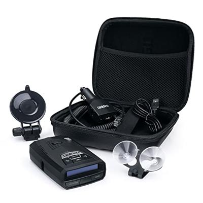 UNIDEN R4 Extreme Lange-Afstand Laser/Radar Detector, Record Verbrijzelende Prestaties, Ingebouwde GPS w/AUTO Mute Memory, Voice Alerts, Rood Licht & Flitspamera Alerts, Multi-Color OLED Display