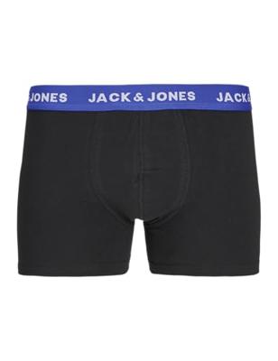 Jack & Jones Boxershorts JACBOTANIC 2-pack Zwart-S