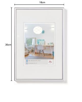 walther+ design KV318S Wissellijst Papierformaat: 13 x 18 cm Zilver