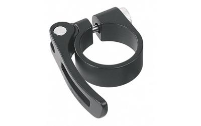 Ergotec Zadelpenklem scq-080 ø31,8 mm aluminium met snelspanner - zwart