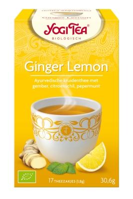 Yogi Tea Biologisch Ginger Lemon Thee 17 Stuks 30,6 g bij Jumbo Yogi Tea Biologisch Ginger Lemon Thee 17 Stuks 30,6 g bij Jumbo