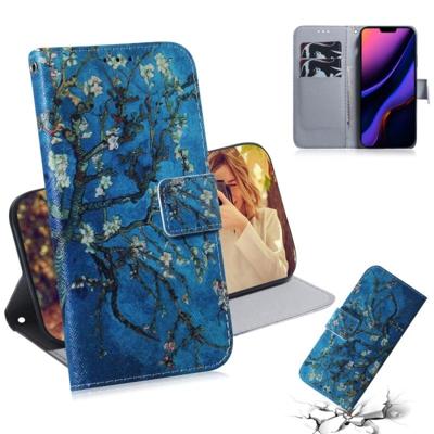 3D gekleurde tekening horizontale Flip leergeval met houder & kaartsleuf & portemonnee voor iPhone XIR 2019 (abrikoos bloem) 3D gekleurde tekening horizontale Flip leergeval met houder & kaartsleuf & portemonnee voor iPhone XIR 2019 (abrikoos bloem)