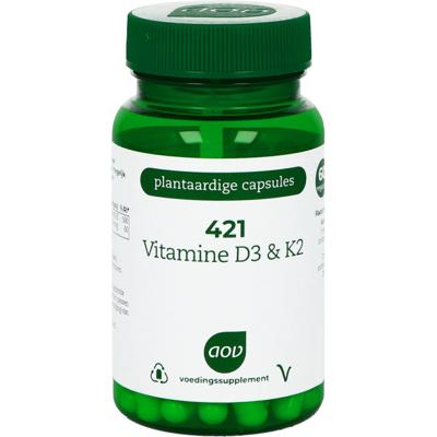 AOV 421 Vitamine D3 & K2 Vegacaps