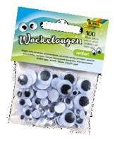 Wiebelogen folia 100 stuks 6 formaten wit - thumbnail