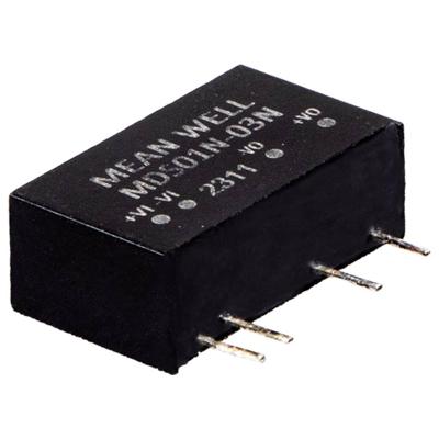 MEAN WELL MDS01M-05N DC/DC-converter, print 5 V 0.20 A 1 W Aantal uitgangen: 1 x Inhoud 1 stuk(s)