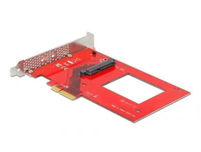DeLOCK PCI Express x4 Card to 1 x internal U.3 interface kaart DeLOCK PCI Express x4 Card to 1 x internal U.3 interface kaart