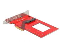 DeLOCK PCI Express x4 Card to 1 x internal U.3 interface kaart - thumbnail