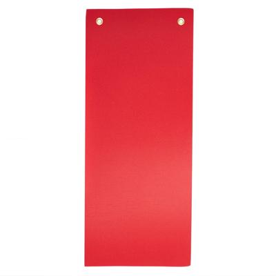 RED AEROBIC MAT WITH HOLES