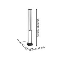 Eglo Led staande lampSiberia zwart - 900469 - thumbnail