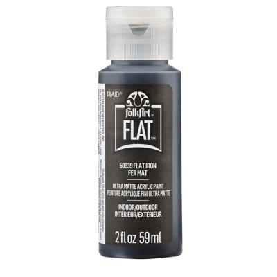 FolkArt • flat ultra matte acrylic paint flat iron 59ml