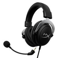 HyperX CloudX Headset Hoofdband 3,5mm-connector Aluminium, Zwart - thumbnail