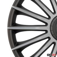 4-Delige Sparco Wieldoppenset Treviso 16-inch zwart/zilver SP1693BKSV - thumbnail