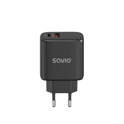 SAVIO LA-06/B USB Quick Charge Power Delivery 3.0 30W Interne lader