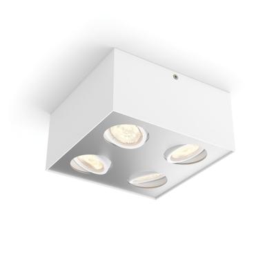 Philips WarmGlow LED Box, 4-lichts opbouwspot