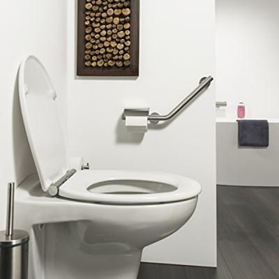Veiligheidsgreep met Toiletrolhouder Tiger Boston Comfort en Safety Rechts RVS Veiligheidsgreep met Toiletrolhouder Tiger Boston Comfort en Safety Rechts RVS