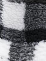 Flexfit FX5003SC Sherpa Check Bucket Hat - White/Black - One Size - thumbnail