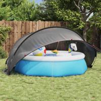 Pooldome Zwart 336 x 322 x 160 cm 185T polyester met PU-coating - thumbnail