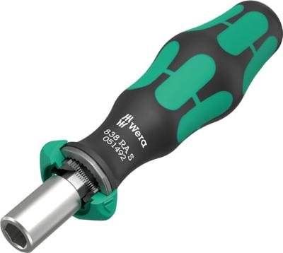 Wera 838 RA S bithandhouder met ratelfunctie, 1/4", 1/4" x 102 mm - 05051492001 - thumbnail