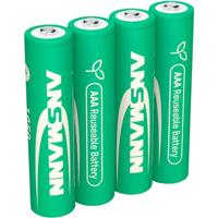 Ansmann GREEN-PRO 4x 1000mAh Micro AAA NiMH Accu - thumbnail