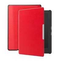 Lunso - Kobo Aura H20 Edition 1 hoes (6.8 inch) - sleep cover - Rood - thumbnail