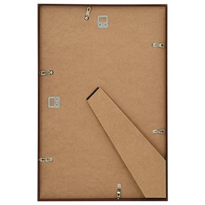 VidaXL Fotolijsten 5 st voor wand of tafel 59,4x84 cm mdf bronskleurig