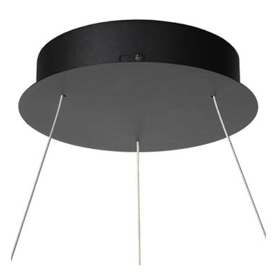 Lucide VIDAL - Hanglamp - Ø 58 cm - LED Dimb. - 1x48W 2700K - Zwart Lucide VIDAL - Hanglamp - Ø 58 cm - LED Dimb. - 1x48W 2700K - Zwart