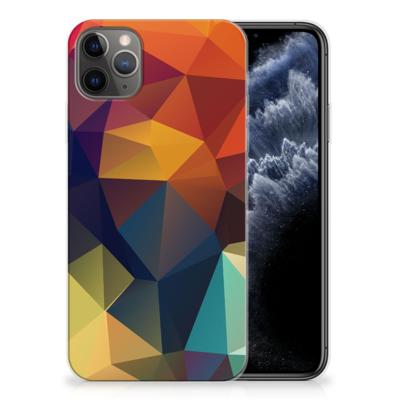 Apple iPhone 11 Pro Max | TPU Hoesje | Polygon Color Apple iPhone 11 Pro Max | TPU Hoesje | Polygon Color