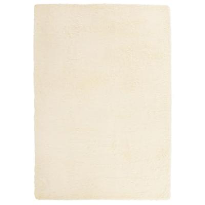 Hoogpolig vloerkleed NAVARRA 120x170 cm polyester crmekleurig Hoogpolig vloerkleed NAVARRA 120x170 cm polyester crmekleurig