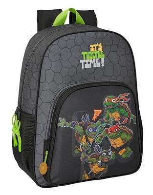 Schoolrugzak Teenage Mutant Ninja Turtles Zwart Grijs 33 x 42 x 14 cm