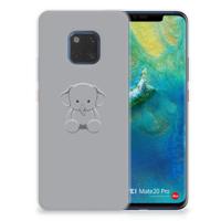 Huawei Mate 20 Pro Telefoonhoesje met Naam Grijs Baby Olifant - thumbnail