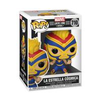 Marvel Lucha Libre Funko Pop Vinyl: La Estrella Cosmica (Captain Marvel) - thumbnail