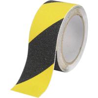 TOOLCRAFT ANST505M-YB 1564113 Anti-sliptape Sugo Zwart, Geel (l x b) 5 m x 50 mm 1 stuk(s) - thumbnail