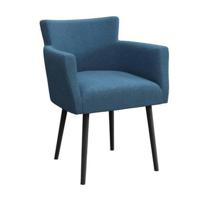 NADUVI Collection Eetkamerstoel Billie linnen - thumbnail