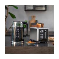Digitale broodrooster voor 2 sneetjes - LIVOO - DOD205 - 850W - Touchscreen bedieningspaneel - Grijs/Zwart - thumbnail