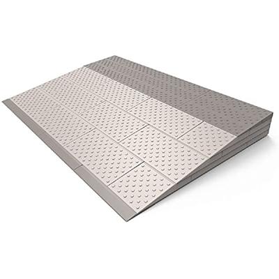 Drempelhulp modulair systeem | 2 Laags - 84 x 33 x 4 cm | Voor rollator en rolstoel | Drempelhulpen | Oprijplaten | SecuCare | PR30331 - thumbnail
