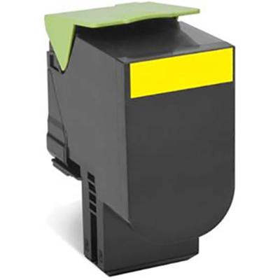 Lexmark Toner 802HY Origineel Geel 3000 bladzijden 80C2HYE