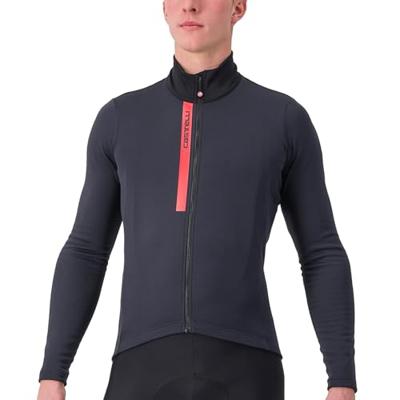 Castelli Entrata Thermal fietsshirt lange mouw zwart/rood heren XXL