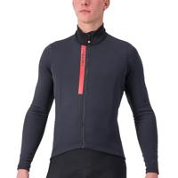 Castelli Entrata Thermal fietsshirt lange mouw zwart/rood heren S - thumbnail