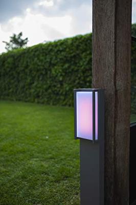 Lutec Qubo Outdoor tuinpaal LED WiZ Connected Lutec Qubo Outdoor tuinpaal LED WiZ Connected