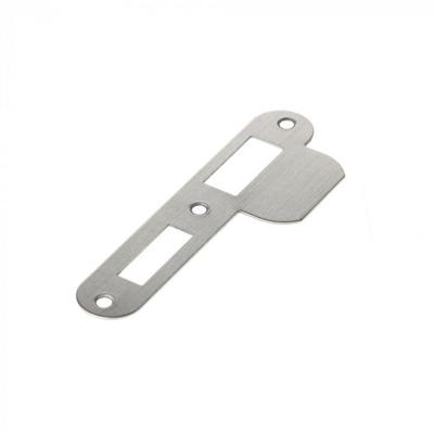 Intersteel Sluitplaat DIN links/rechts tbv dag- en nachtschoot afgerond met korte lip - RVS Intersteel Sluitplaat DIN links/rechts tbv dag- en nachtschoot afgerond met korte lip - RVS