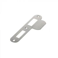 Intersteel Sluitplaat DIN links/rechts tbv dag- en nachtschoot afgerond met korte lip - RVS - thumbnail