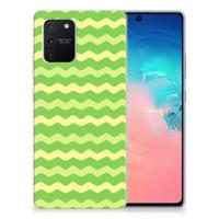 Samsung Galaxy S10 Lite | TPU bumper | Waves Green - thumbnail