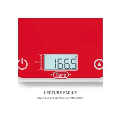 keukenweegschaal Tefal BC50U3V0 Rood Roze 5 kg keukenweegschaal Tefal BC50U3V0 Rood Roze 5 kg