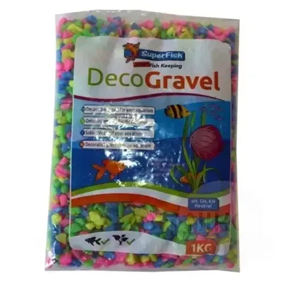 Deco Grind Neon Mix 1 Kg aquaria Superfish - Superfish