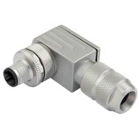 Weidmüller 1467850000 Sensor/actuator connector, niet geassembleerd M12 Aantal polen (sensoren): 4 Stekker, haaks 1 stuk(s) - thumbnail