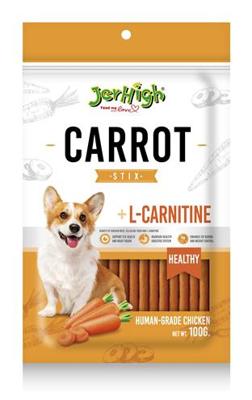 Jerhigh carrot stix met kip en l-carnitine
