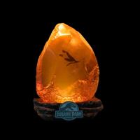 Jurassic Park Lamp with USB-C Amber - thumbnail