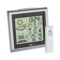 TFA Dostmann LARGO 35.1145.54 Draadloos weerstation Verwachting voor 12 uur Aantal sensoren max.: 3 - thumbnail